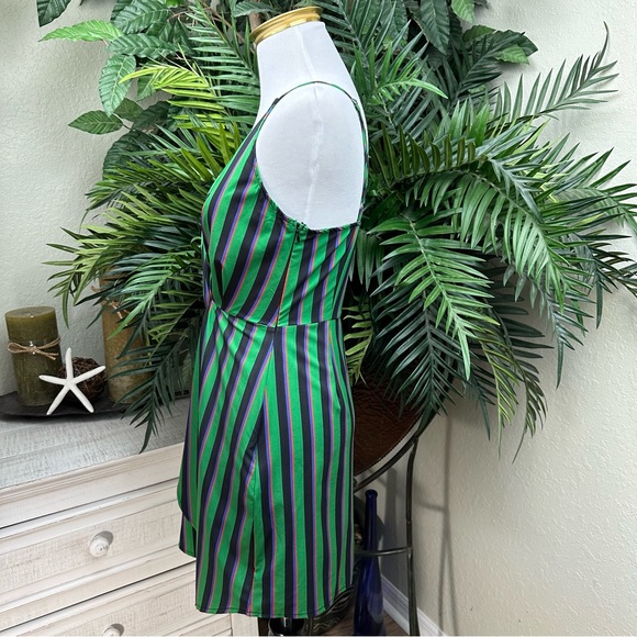 PRETTY LITTLE THING - Size 2 Spaghetti Strap Silky Feel Dress - Picture 12 of 15